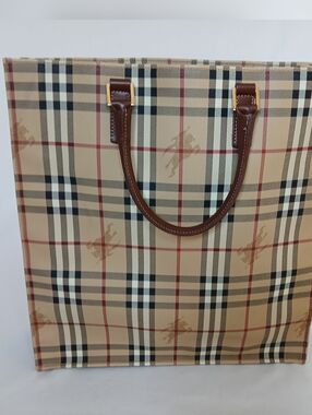 Burberry Haymarker Vertical Tote